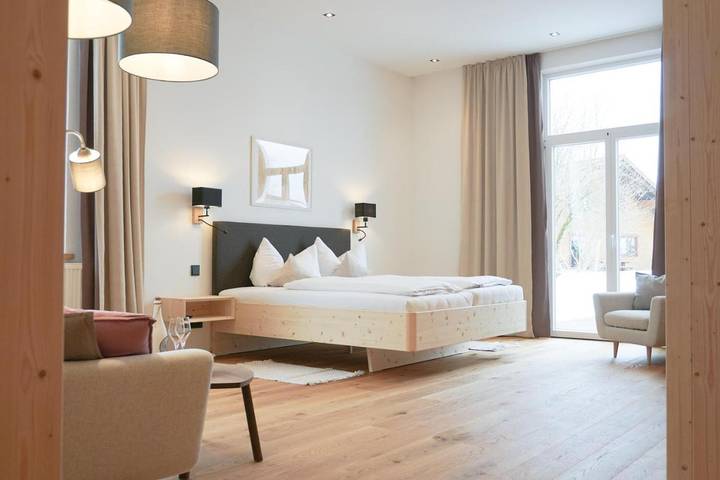 Hotel für 6 Personen, mit Terrasse und Garten in Wieskirche