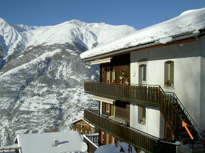 Gîte pour 5 personnes, avec terrasse et jardin à Grächen - 3