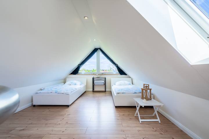 Ferienwohnung für 4 Personen, mit Garten und Sauna sowie Terrasse, kinderfreundlich in Langholz - 3