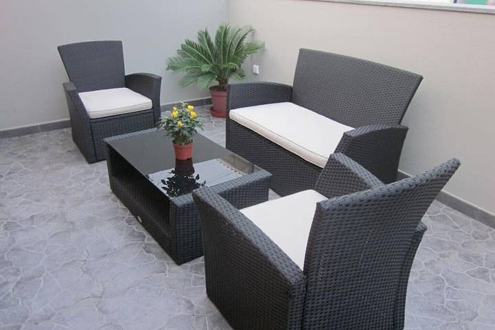Ferienwohnung für 4 Personen, mit Balkon - 1