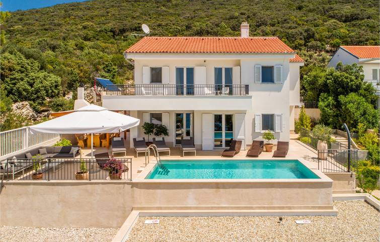 Ferienhaus für 10 Personen, mit Terrasse und Garten sowie Pool auf Cres - 4