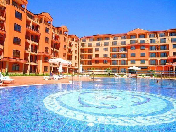 Holiday apartment for 2 people, with garden in Sunny Beach