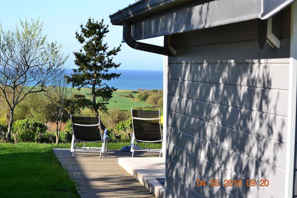 El Chalet de la Mer con vistas a la bahía de Audierne. Internet Wifi in Plozévet, Côte de Cornouaille