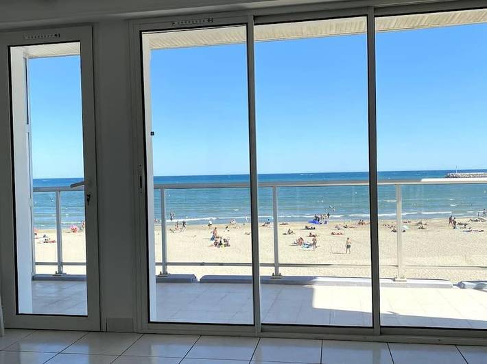 Gîte pour 6 personnes, avec Balcon ainsi que Terrasse et Vue dans Plage Sarrail   Rive Gauche