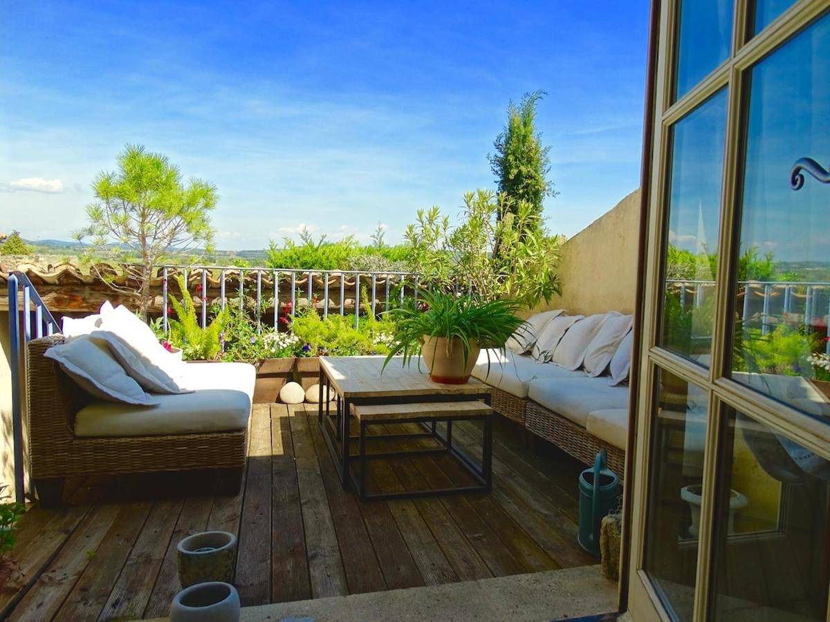 Un Patio en Luberon in Ansouis, Parc naturel régional du Luberon