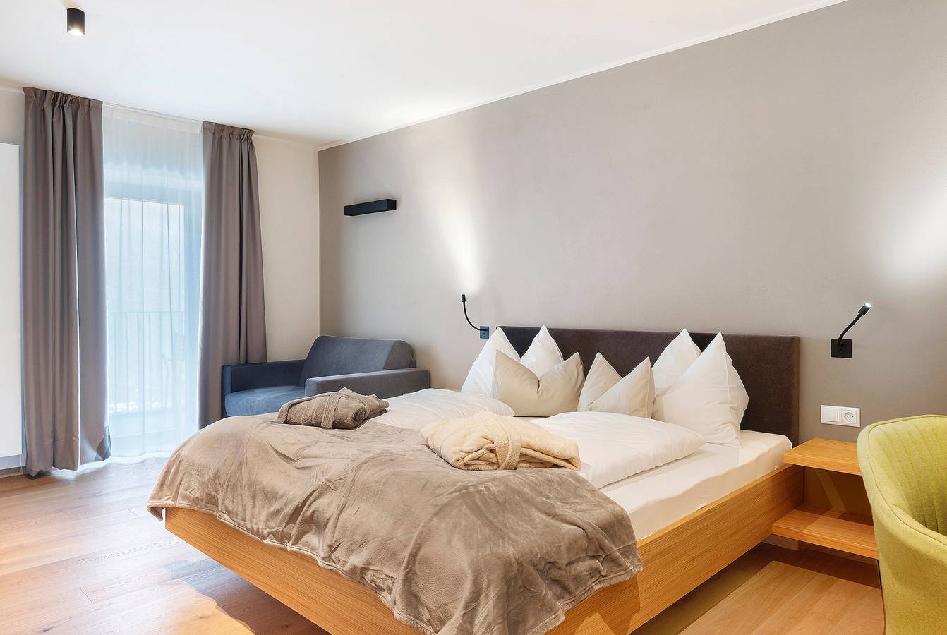 Hotel Murrer Double Room 201 with Mountain View, Spa and Wellness Area in Sarnvalley, Sarntal Alps