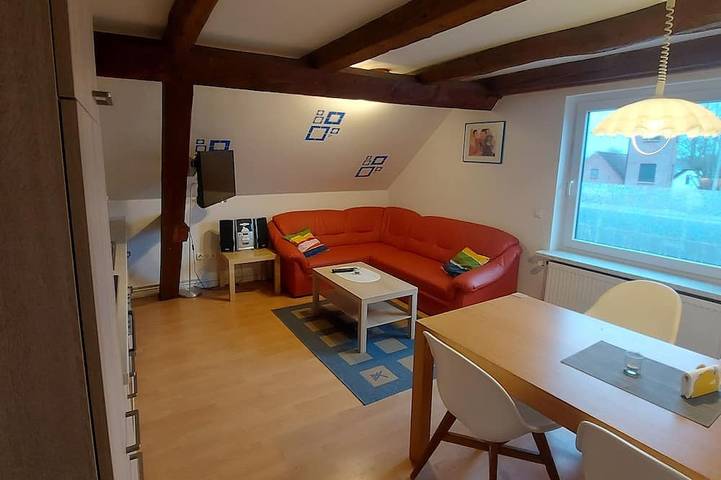 Ferienwohnung für 4 Personen, mit Balkon und Garten in Eckwarden