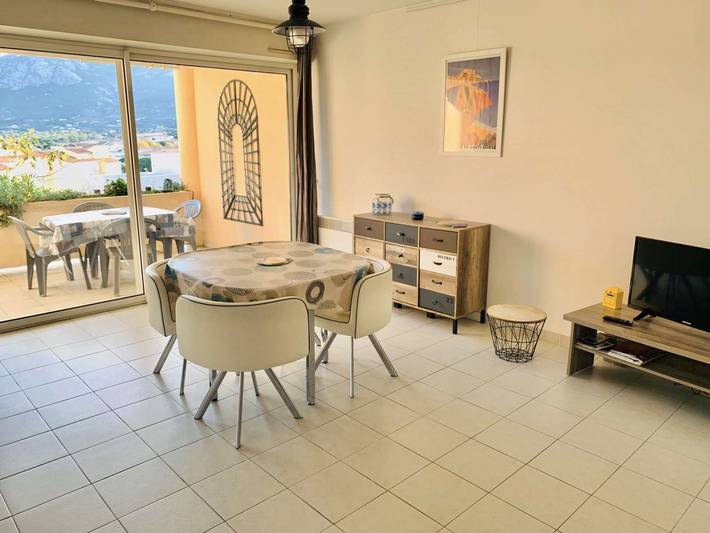 Appartement de vacances pour 4 personnes, avec Terrasse à Calvi