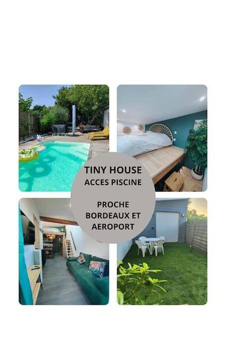 Chalet pour 3 personnes, avec piscine et jardin