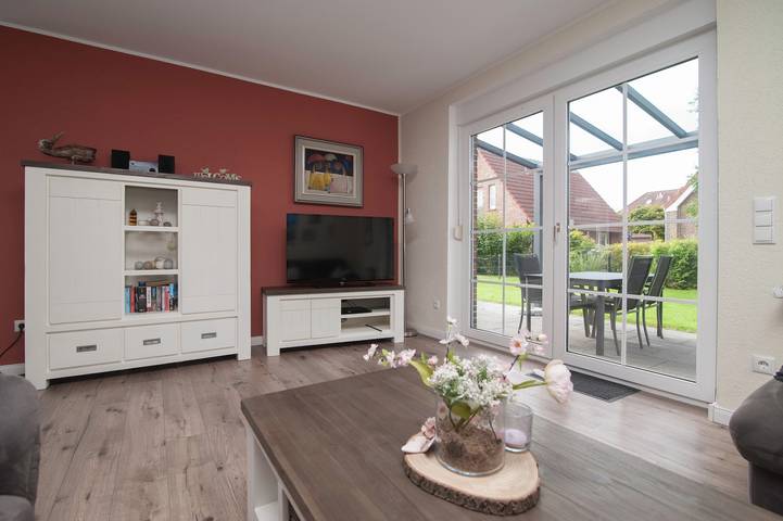 Ferienhaus für 4 Personen, mit Terrasse und Garten in Greetsiel