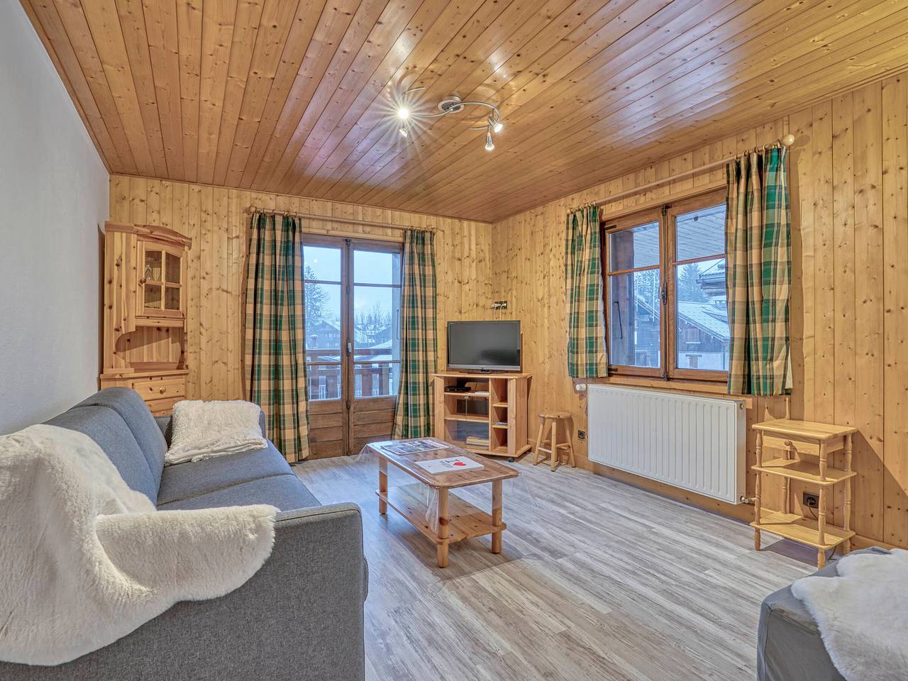 Apartamento entero, Alquiler - Cómodo apartamento de 1 dormitorio en el centro de Megève con balcón y todas las comodidades in Megève, Pays du Mont-Blanc