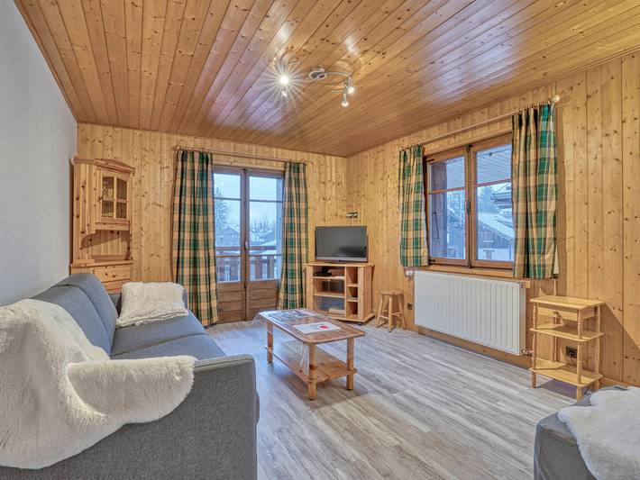 Chalet pour 4 personnes, avec Balcon à Megève