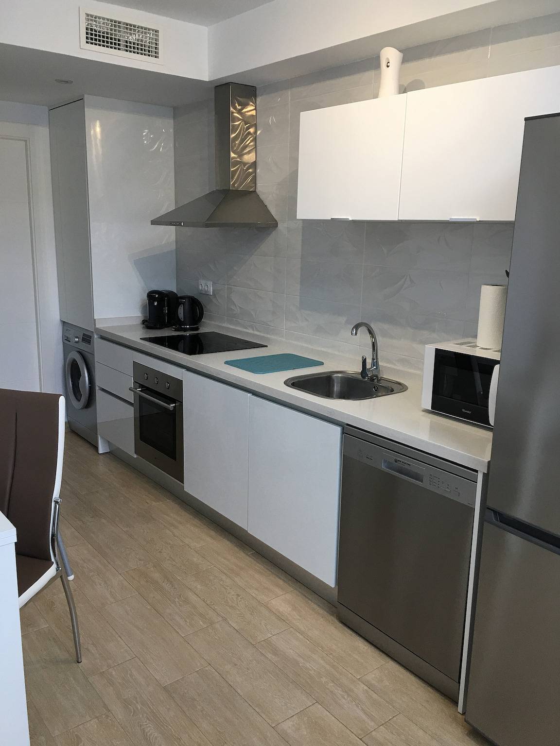 Ferienhaus 'Bungalow Martina für 6 Personen' mit Gemeinschaftspool, Wlan und Klimaanlage in Santa Pola, Costa Blanca