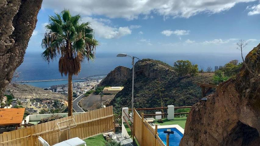 Casa de vacaciones para 3 personas, con terraza y jardín además de vistas y piscina en Tenerife - 4