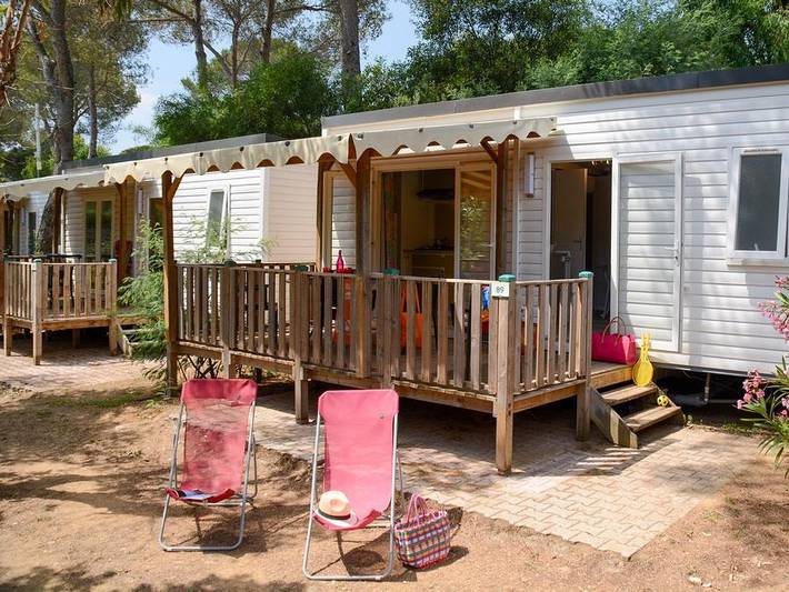 Camping Sélection Camping  - Mobilheim 4 personen - Heraclee in La Croix-Valmer, Parc national Port-Cros