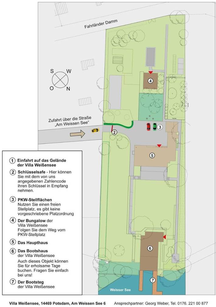 Ferienhaus für 4 Personen, mit Seeblick und Garten sowie Ausblick in Potsdam und Umgebung - 3