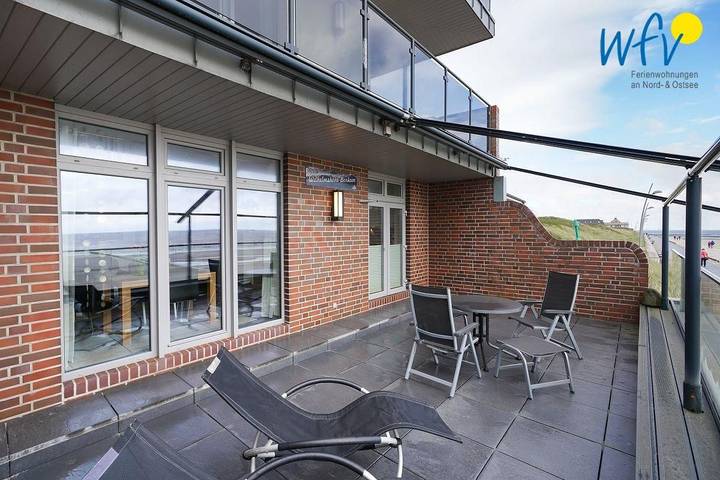 Ferienwohnung für 2 Personen, mit Terrasse auf Borkum - 2