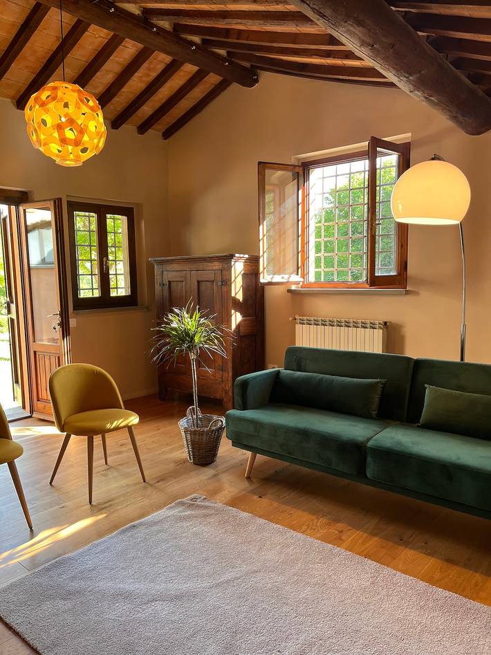 Location de vacances pour 6 personnes, avec jardin, animaux acceptés à Sansepolcro