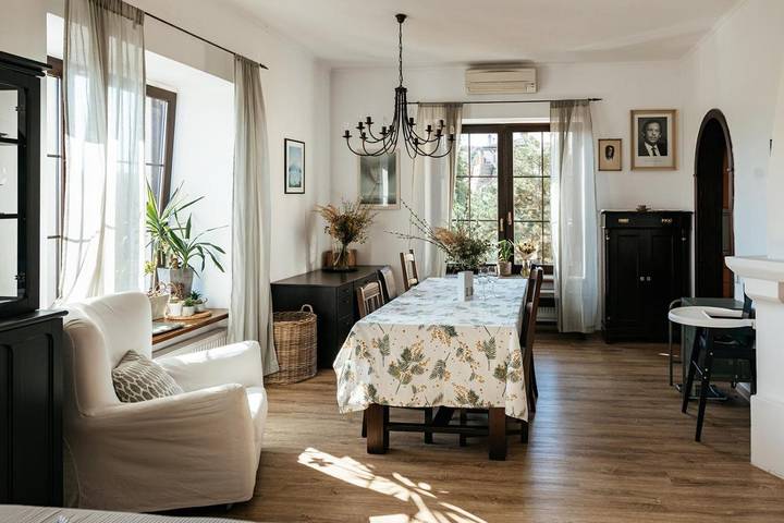 Dom wakacyjny dla 14 osób, z Balkon i Taras oraz Widok w Znojmo