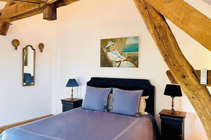 Maison Adrienne / Blue room Charming guest house, 4 km from Beauval Zoo in Saint-Aignan, Romorantin-Lanthenay und Umgebung