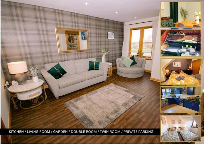 Holiday rental for 4 people, with Terrace and Garden as well as View in Moray Firth