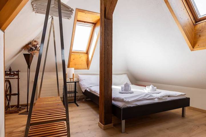 Ganze Wohnung, Spatzennest Appartement/Fewo Studio in Spiez, Thunersee