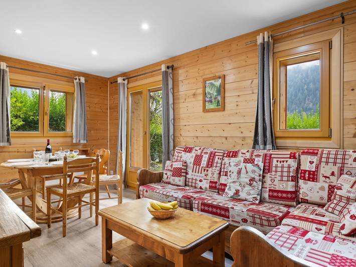 Gîte pour 6 personnes, avec balcon et jardin à Chatel - 3