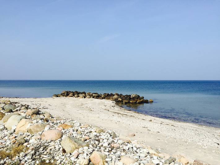 Helles und schönes Ferienhaus direkt am Wasser in Rørvig, Nordwestseeland