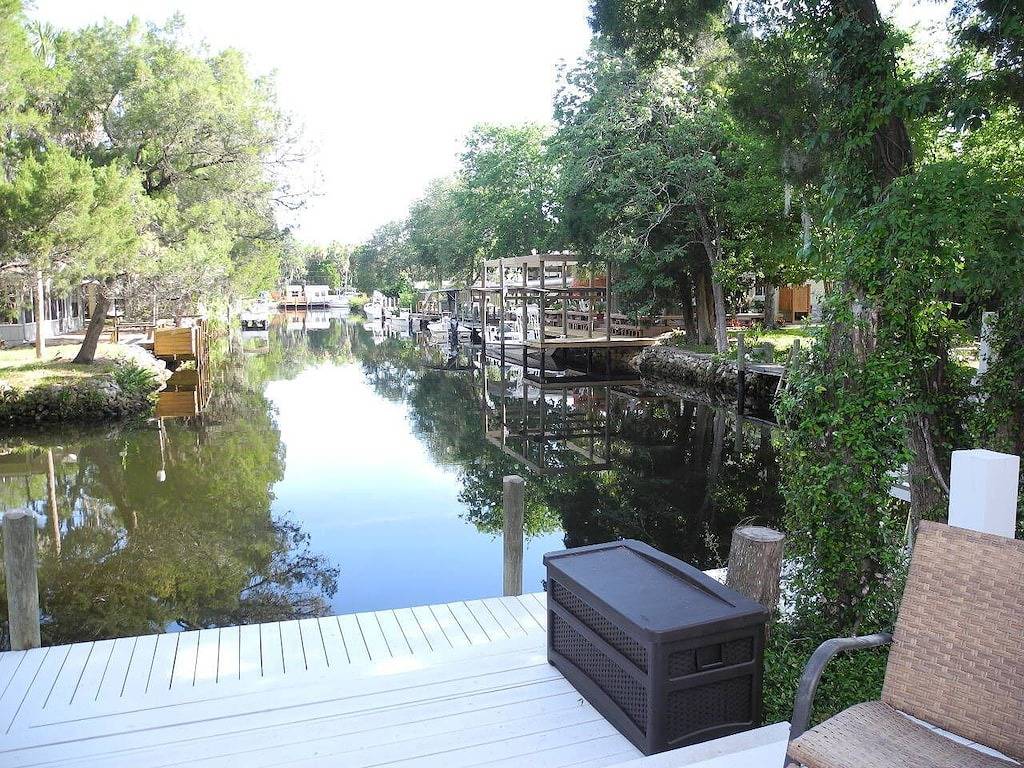 60 Fuß Dock, Rollstuhl freundlich im alten Homosass in Homosassa, Citrus County