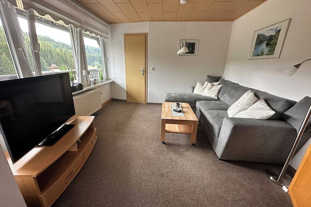 Gemütliches Ferienhaus mit großer Terrasse im Thüringer Wald in Stützerbach, Rennsteig