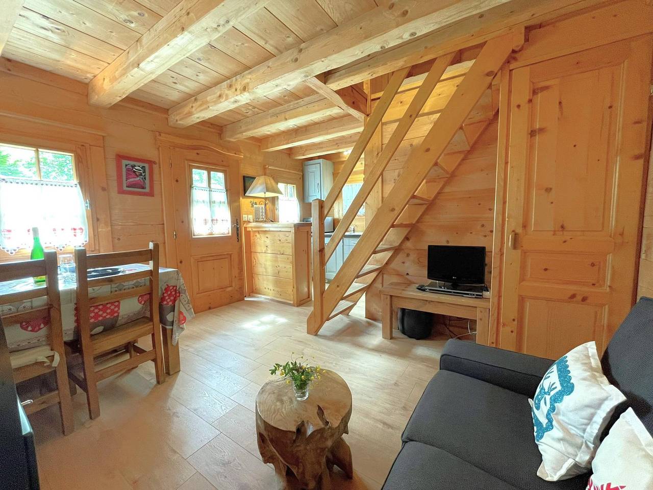 Charmantes Mazot mit Garten, Haustiere erlaubt, Parkplatz, Wlan in Brevent-Flegere, Chamonix