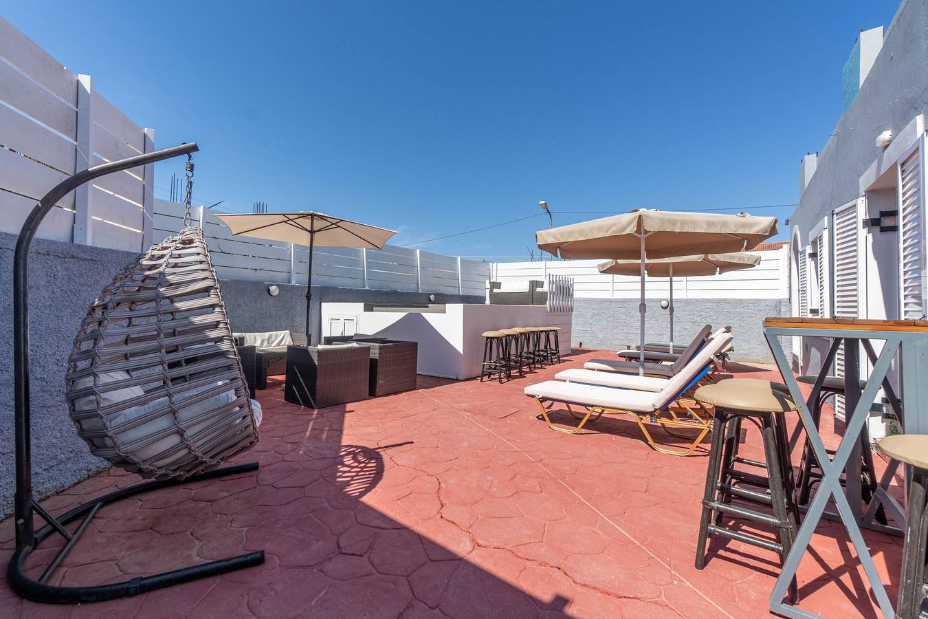 Villa 'Kouros' met uitzicht op de bergen, Wifi en airconditioning in Sidari, Corfu