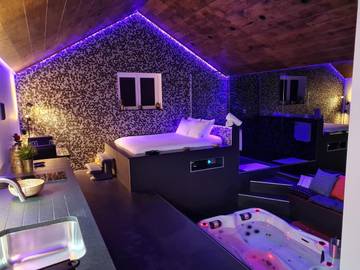 Chambre d’hôte pour 2 personnes, avec terrasse et jacuzzi dans Barvaux-sur-Ourthe