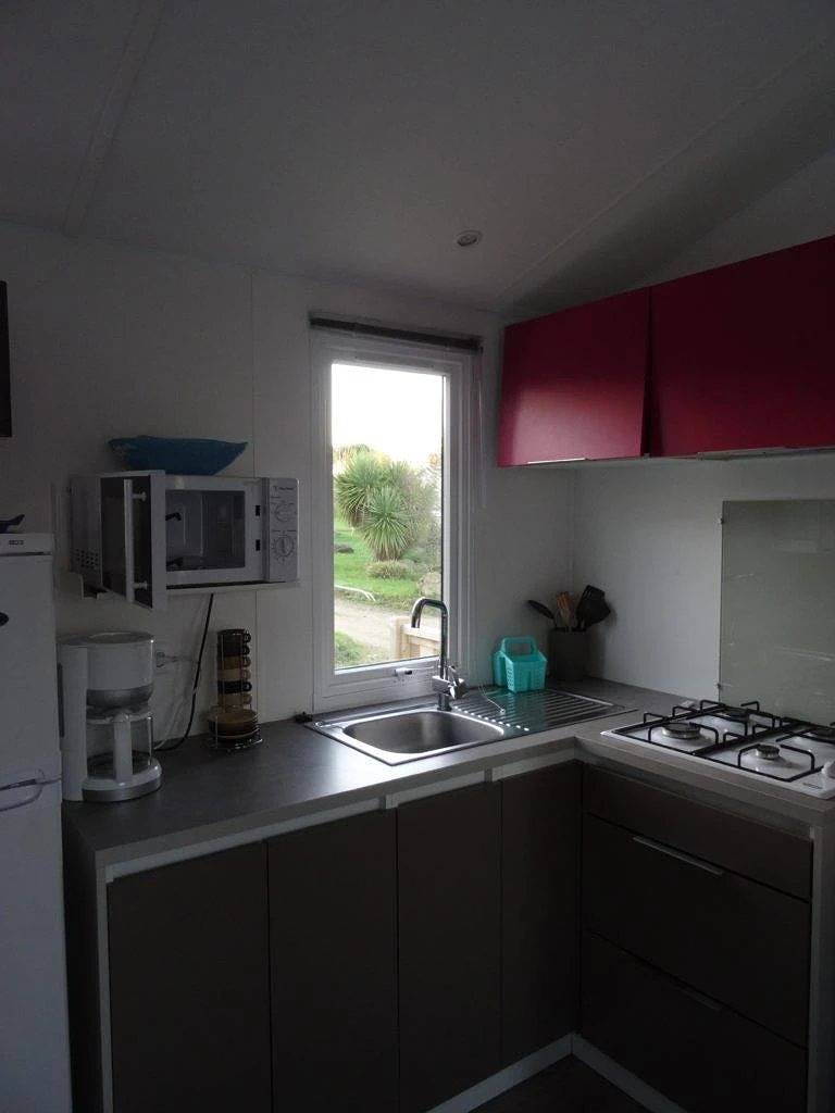 Zecamping 3* pataugeoire dog friendly fitness locatif Tv 30m2 6 pers in Pouldreuzic, Côte de Cornouaille