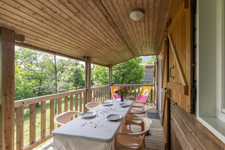 Chalet pour 6 personnes, avec Jardin en Ardèche - 4