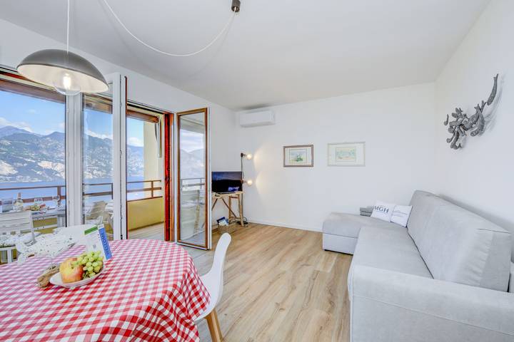 Apartamento para 4 personas, con vistas al lago en Malcesine