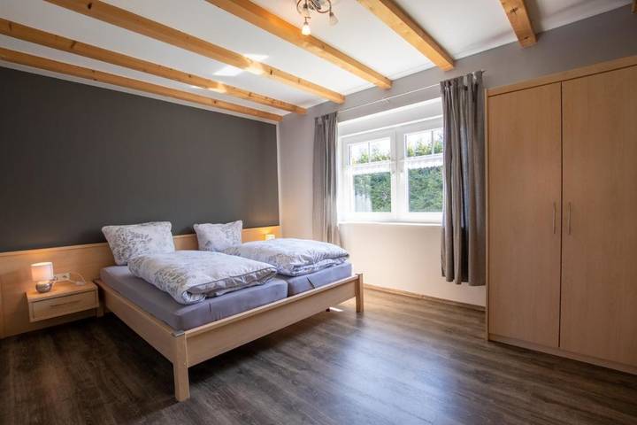 Ferienwohnung für 4 Personen, mit Terrasse und Garten in Roggenstede