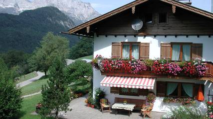 Gîte pour 4 personnes, avec balcon à Marktschellenberg