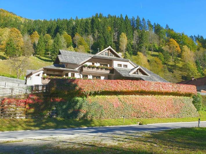 Gîte pour 4 personnes, avec jardin ainsi que sauna et vue à Solčava