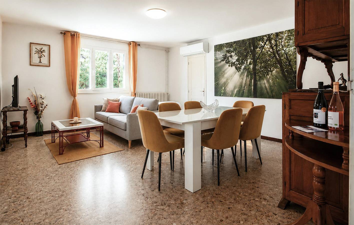 Wohnung mit Bergblick, Pool, WiFi und Parkplatz 800m von Sablet in Sablet, Vaucluse