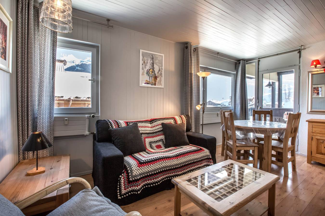 Appartement De Vacances pour 4 Personnes dans La Clusaz, Région d'Annecy