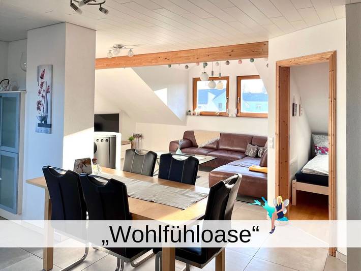 Ferienwohnung für 4 Personen, mit Ausblick und Balkon