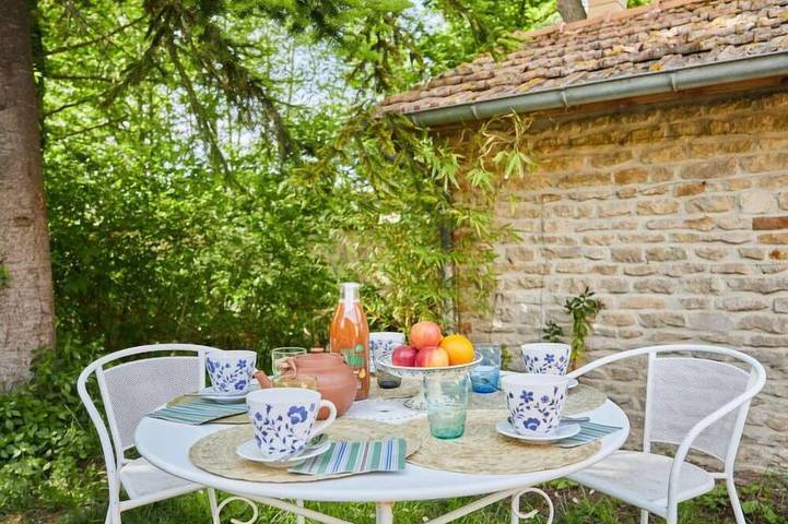 Appartement de vacances pour 5 personnes, avec jardin