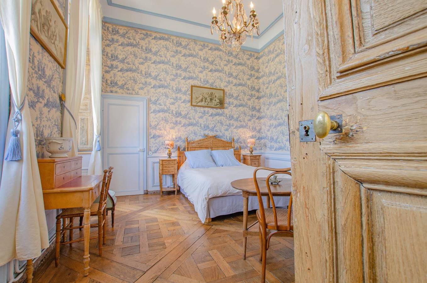 Château de Brantigny - Chambre Mesgrigny in Piney, Regionaler Naturpark Forêt d’Orient