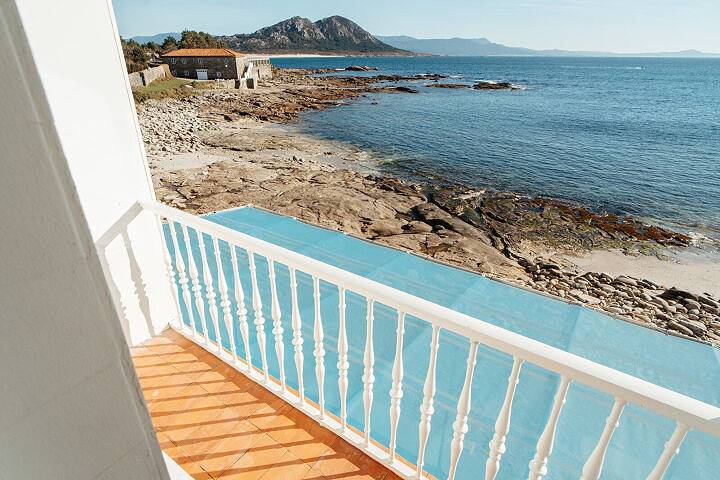 Appartement entier, Appartement de vacances pour 4 personnes avec terrasse in Louro, Muros (Galicia)