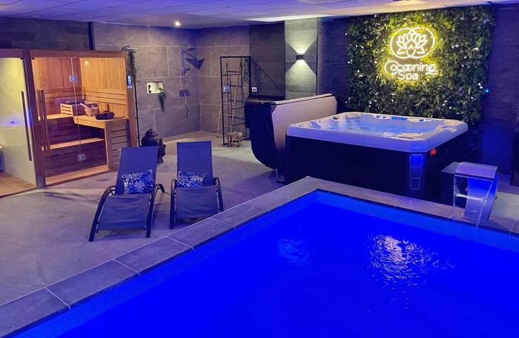 Casa de vacaciones para 4 personas, con jacuzzi y sauna además de piscina y jardín - 1