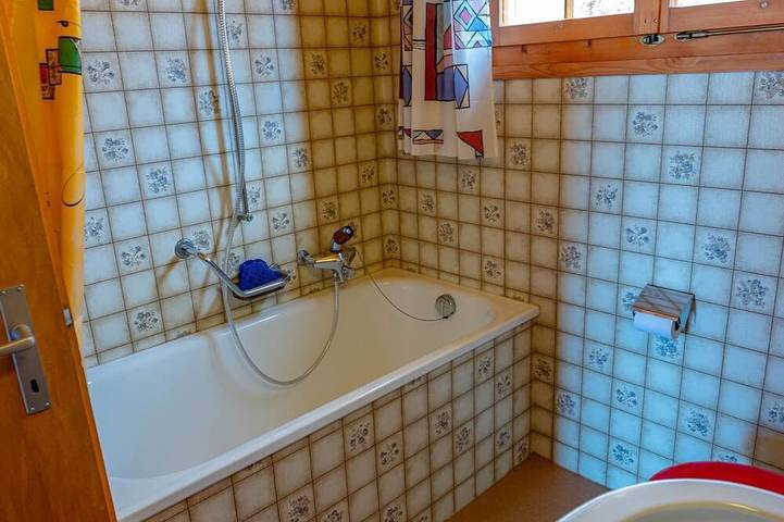 Ganze Wohnung, Chalet Valeria 4-Bettwohnung, Parterre, 2 Schlafräume Valeria Eg in Rosswald, Brig