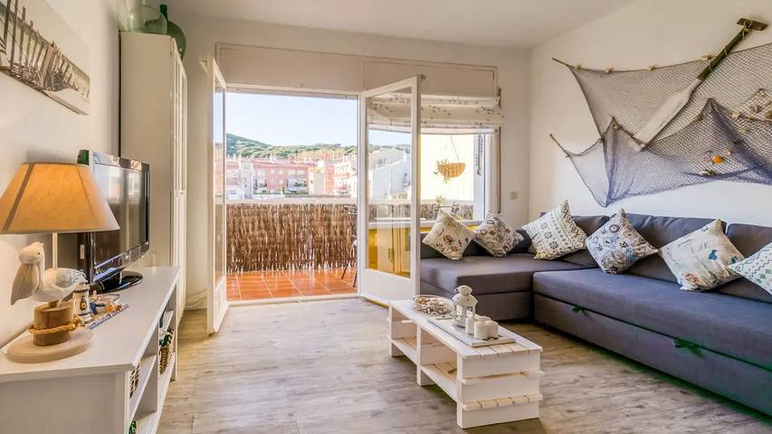Apartamento para 3 personas, con balcón en Calella