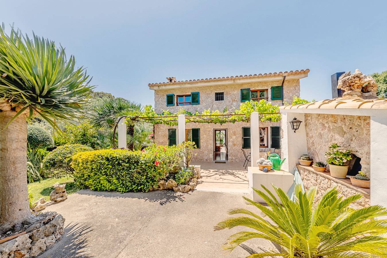 Villa Can Camarroja in el Vilà, Pollença