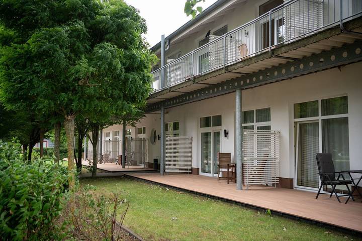 Ferienwohnung für 3 Personen, mit Balkon und Sauna sowie Seeblick in Mirow - 3